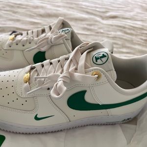 Size 10 Nike ones and polo shirt xl